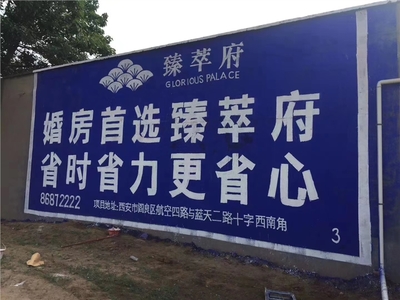 六安墻體廣告 聚焦廚衛領域，打造高效廣告發布與制作一體化服務